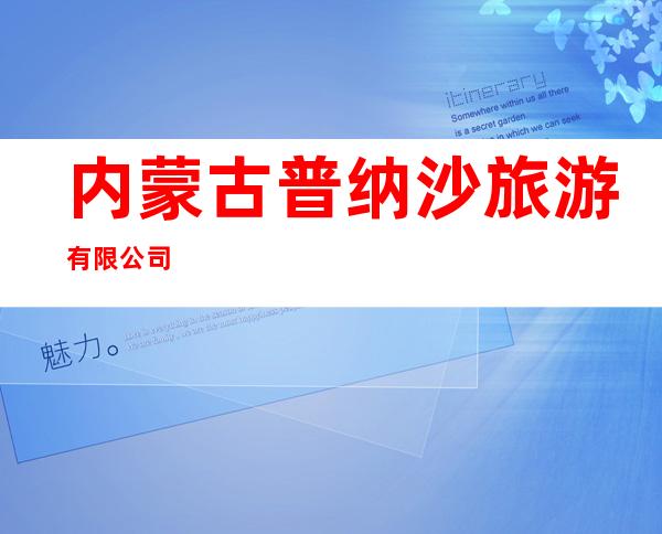 内蒙古普纳沙旅游有限公司