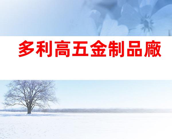 多利高五金制品廠
