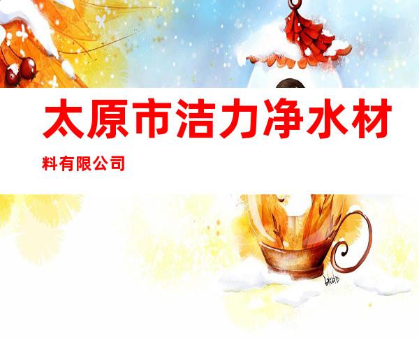 太原市洁力净水材料有限公司