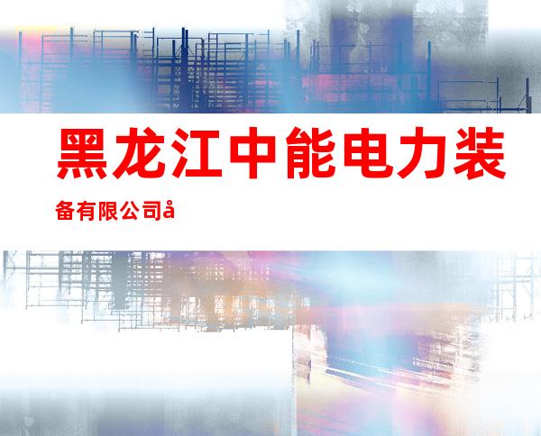 黑龙江中能电力装备有限公司哈尔滨电力设备分公司